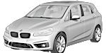 BMW F45 P1A17 Fault Code